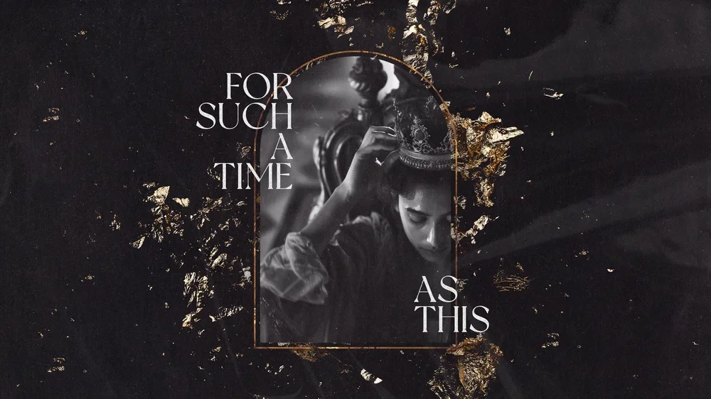 For Such A Time As This