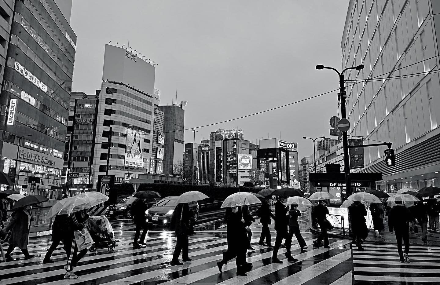 Rainy Tokyo 
#Tokyo #blackandwhite