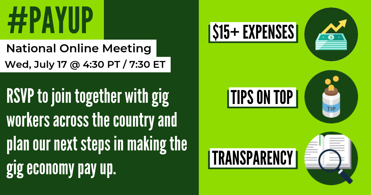 July 17 National #PayUp Meeting