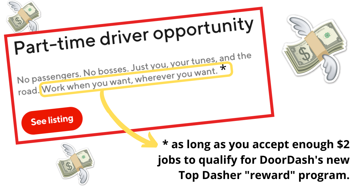 Doordash S New Reward Program Work More Hours For Less Money Payup