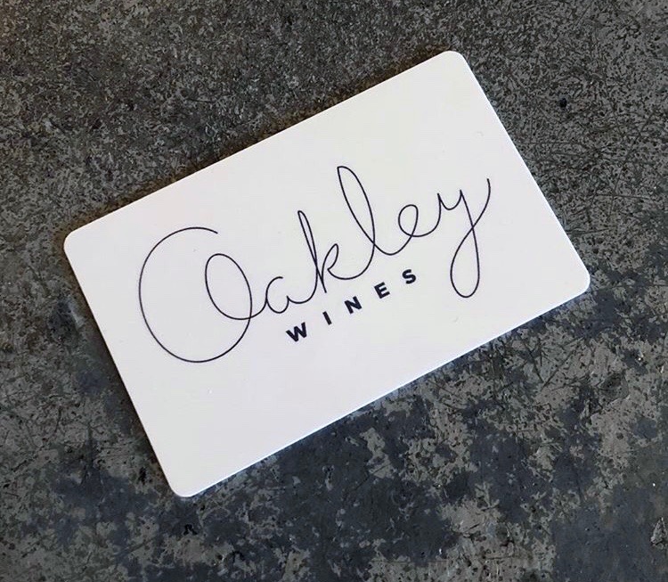 Gift Cards | Oakley Wines