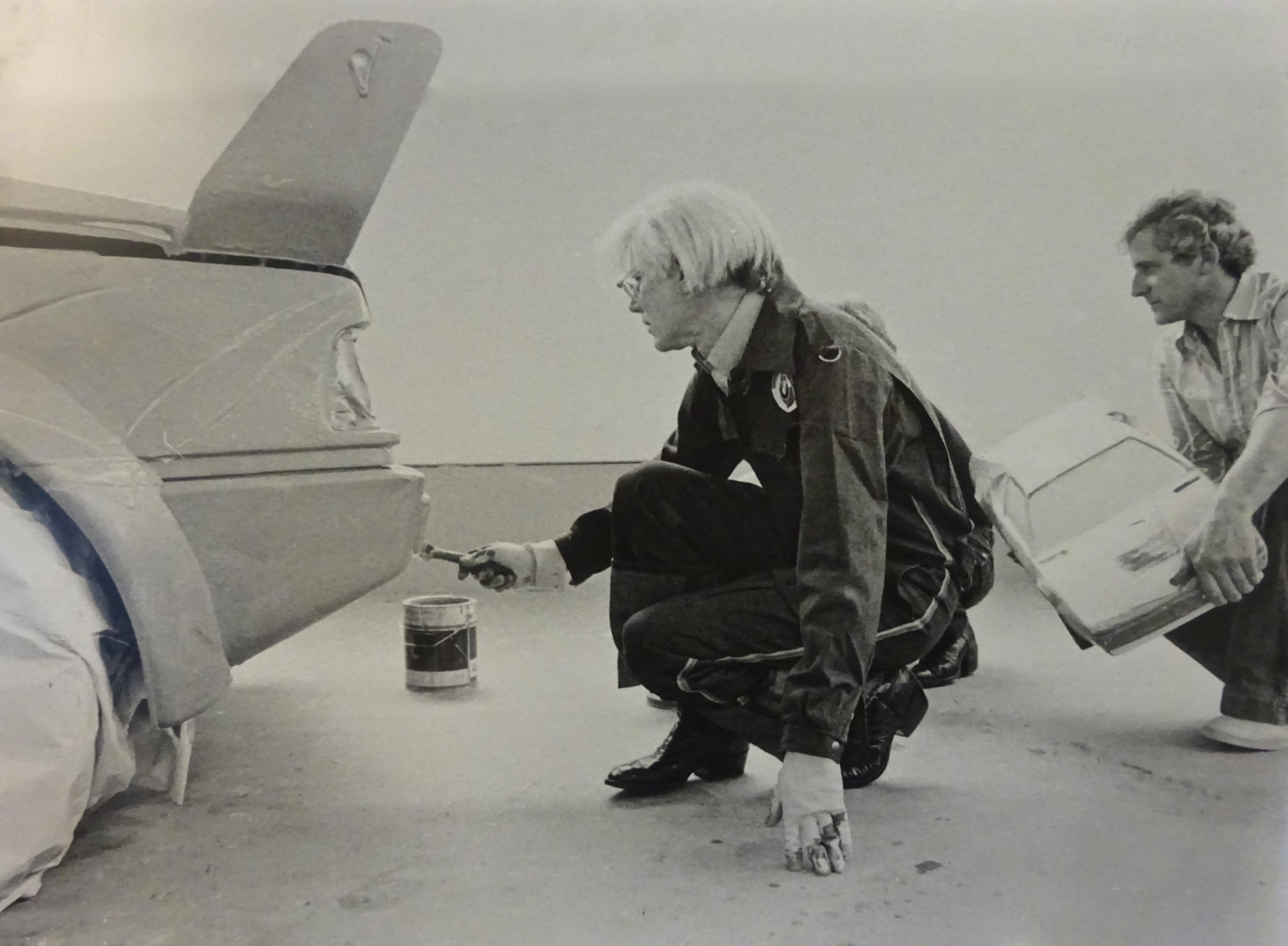 Andy Warhol and Walter Maurer