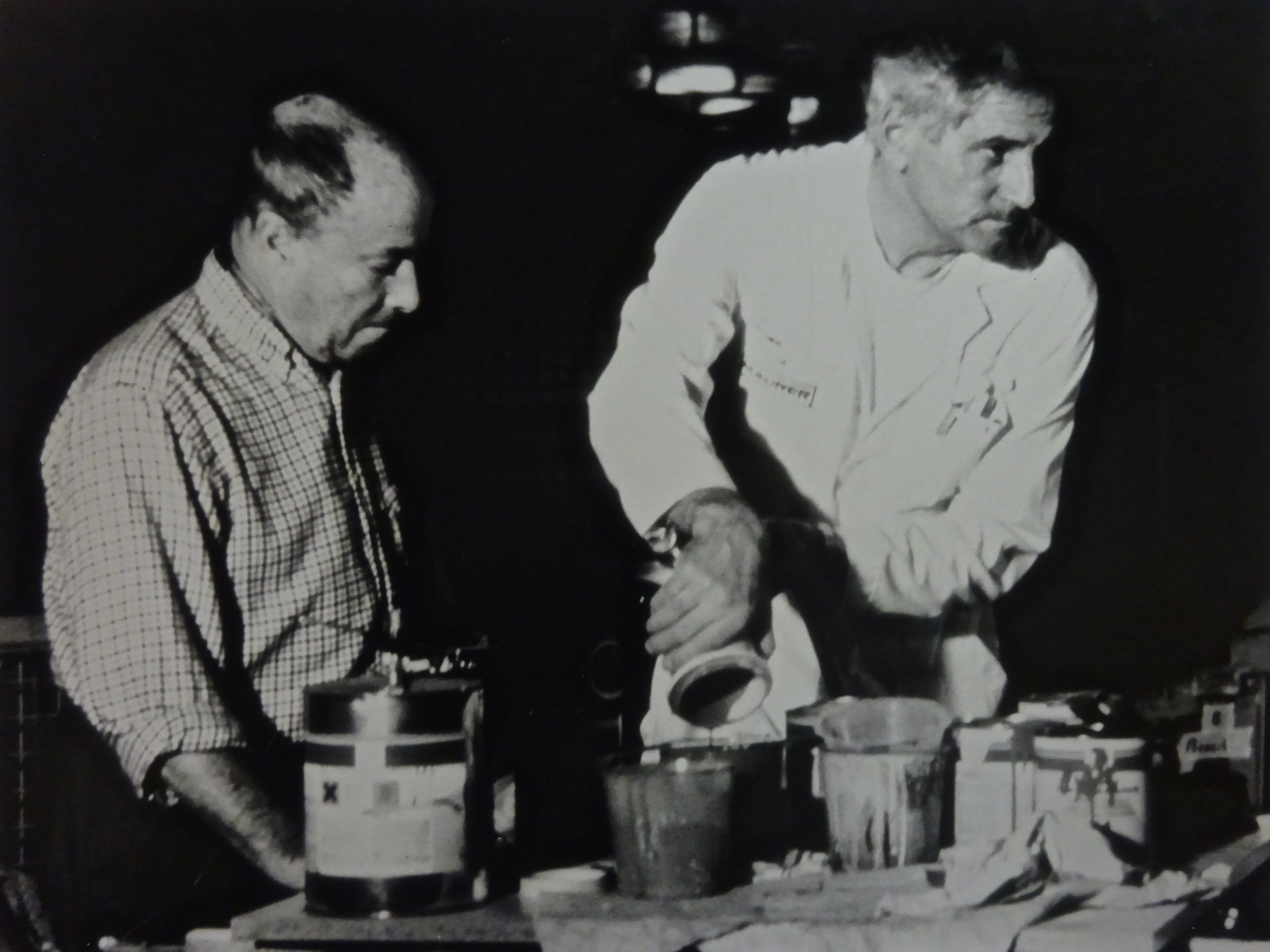 César Manrique and Walter Maurer