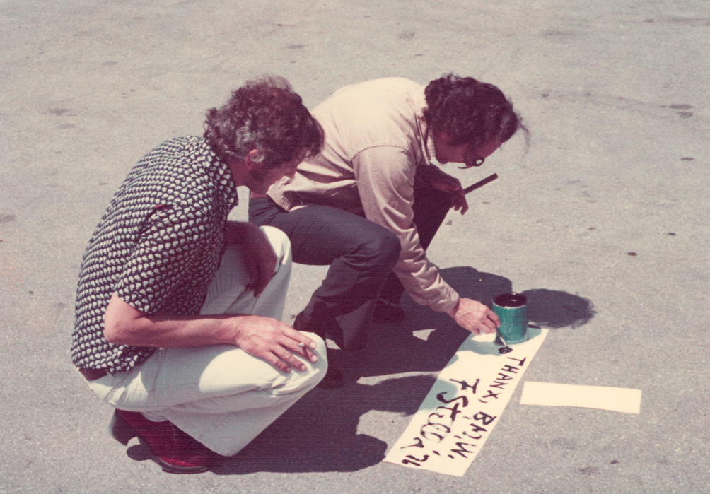 Frank Stella and Walter Maurer