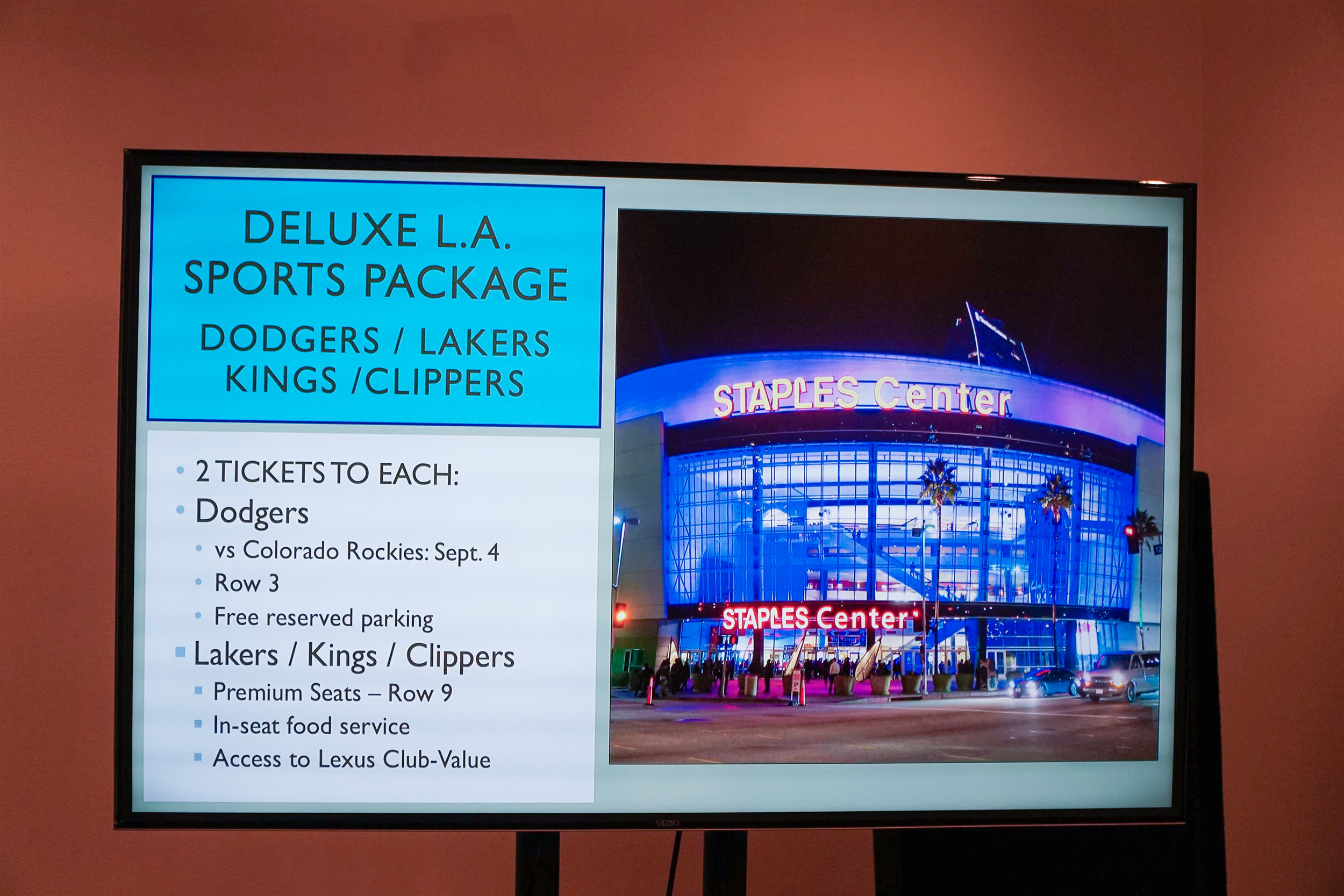 Deluxe L.A. Sports Package 