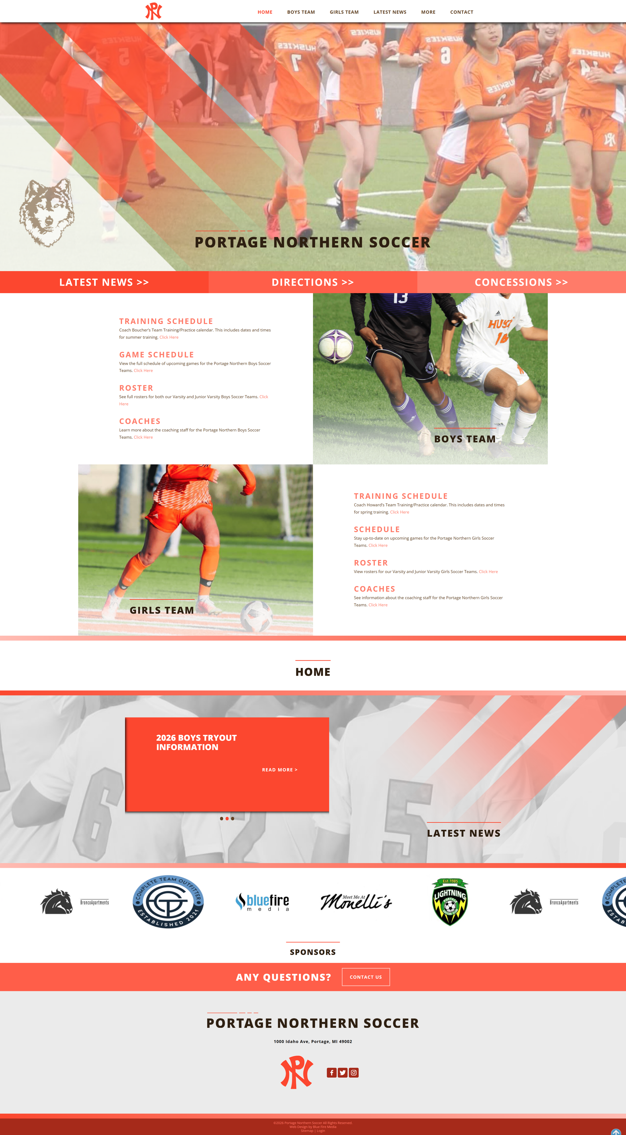 Portage Northern Soccer