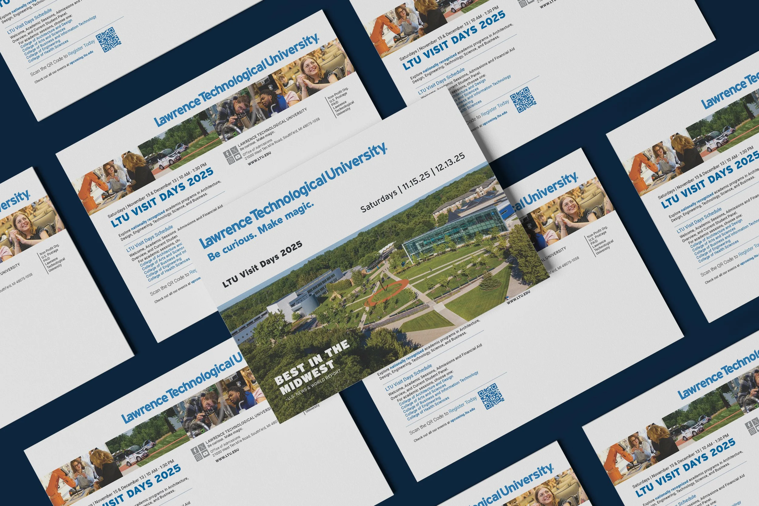 LTU Visit Days Postcard