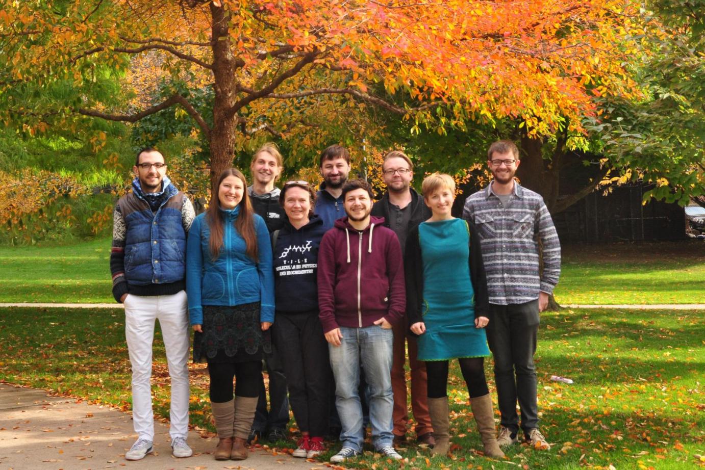 Lab Group Photo - September 2014