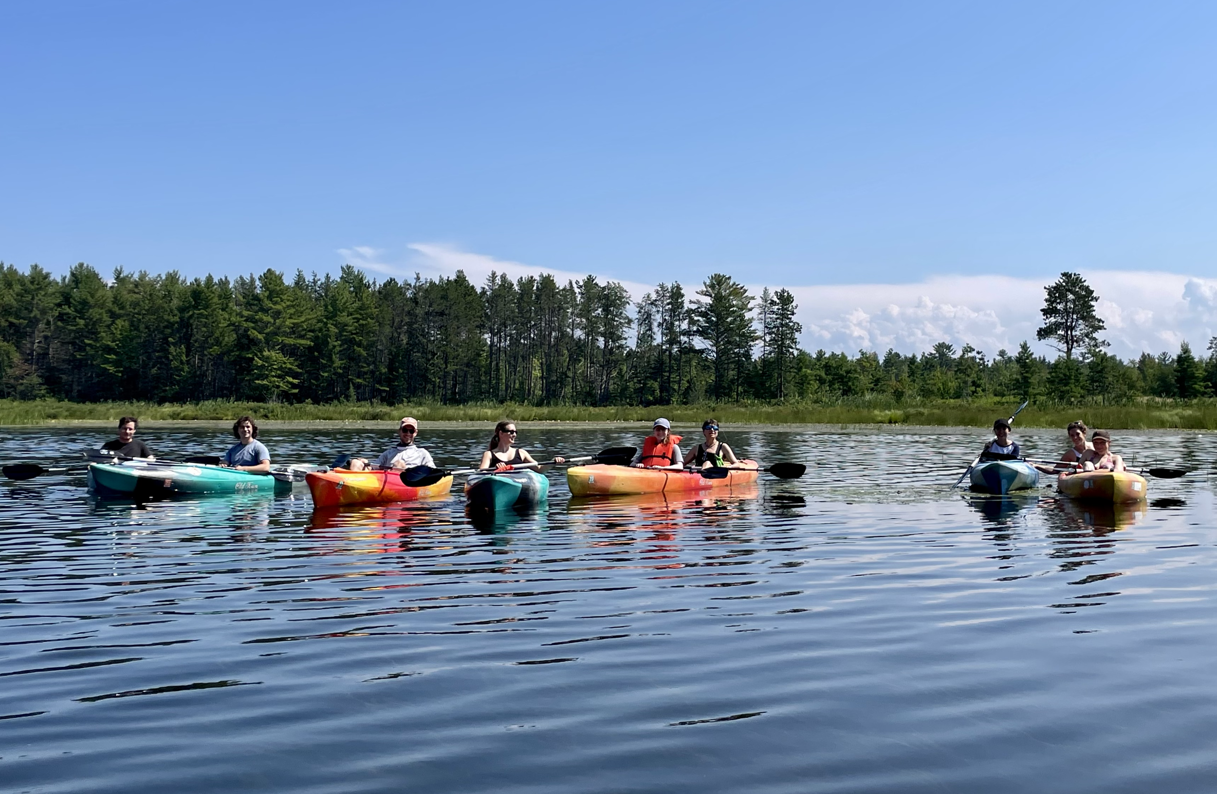 Kayaking in Michigan (Lab Retreat) - August 2023