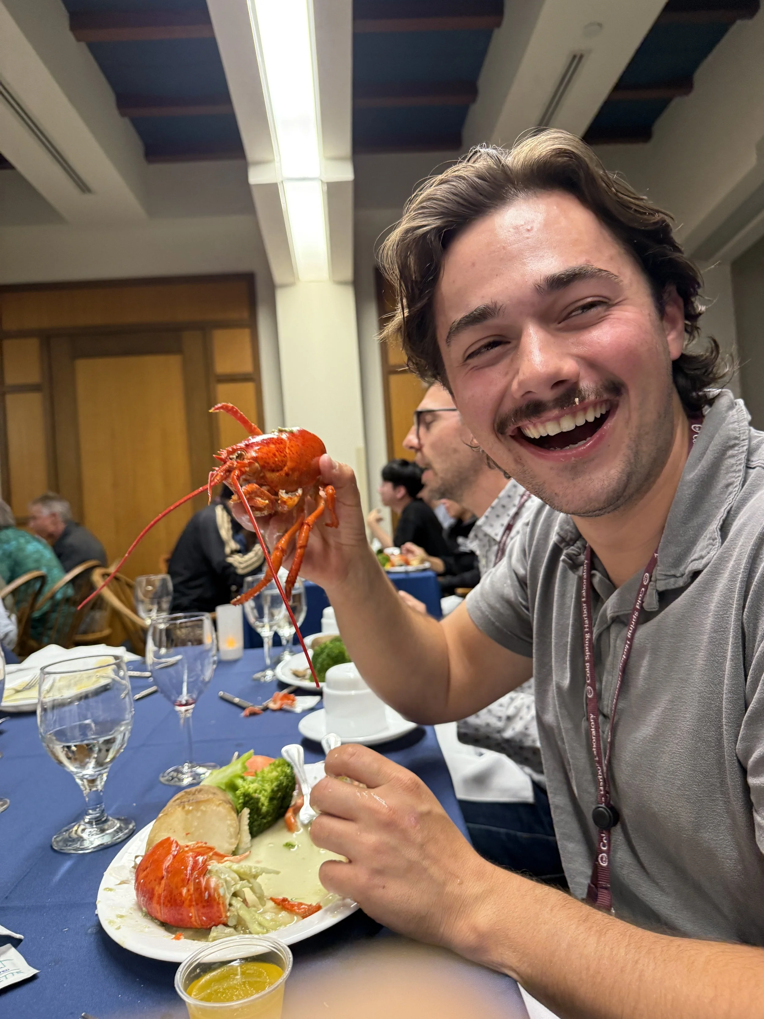 Lobster Dinner at the Cold Spring Harbor Meeting - 22 August 2025