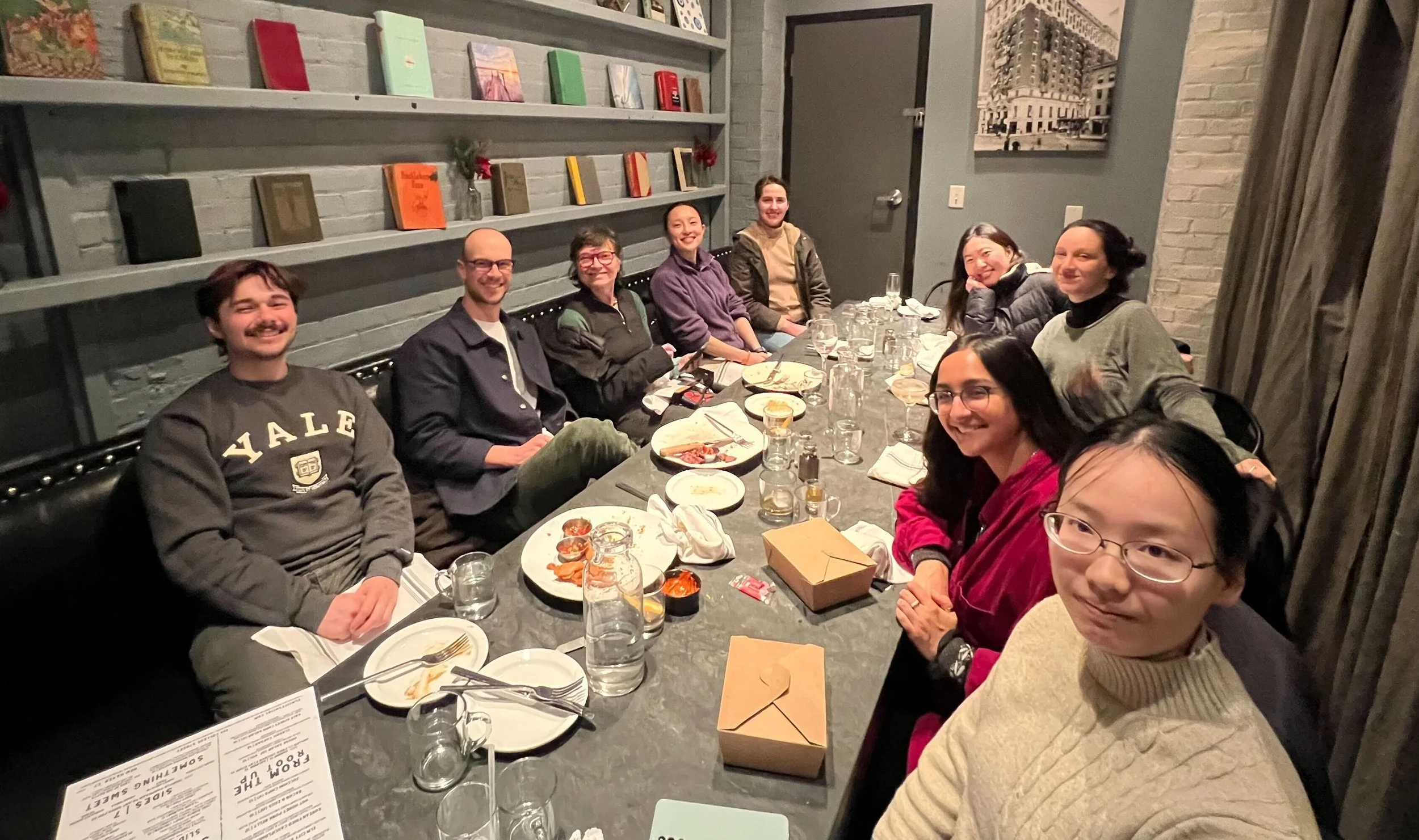 Lab Dinner (Jackson's Goodbye Party) - 9 December 2025