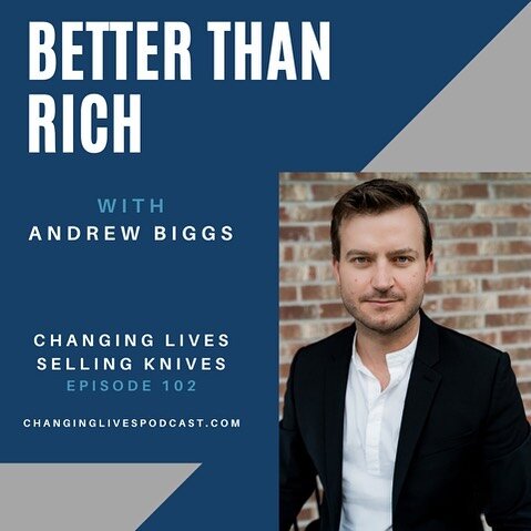 Had a chance to be interviewed for the Selling Knives, Changing Lives Podcast with Dan Casetta.

Even if you've never heard of Cutco or worked there, there are some awesome concepts in here I think you'll love and get a ton of value from.

Enjoy! #be