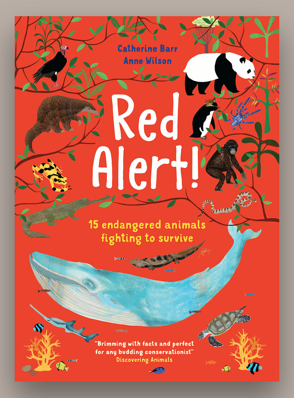 Red Alert! 15 endangered animals fighting to survive – Signed copy —  Catherine Barr Books