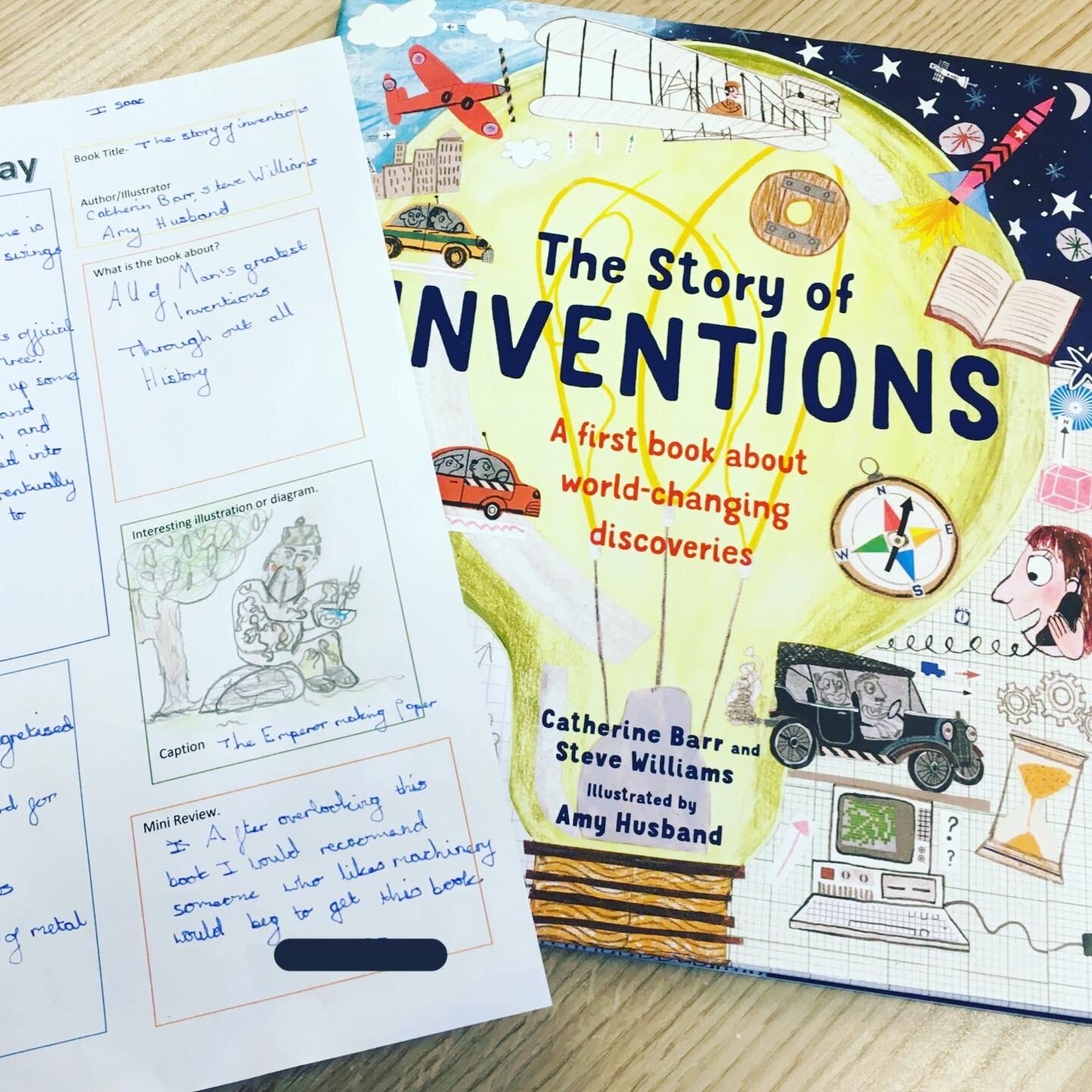 The Story of Inventions classroom materials 