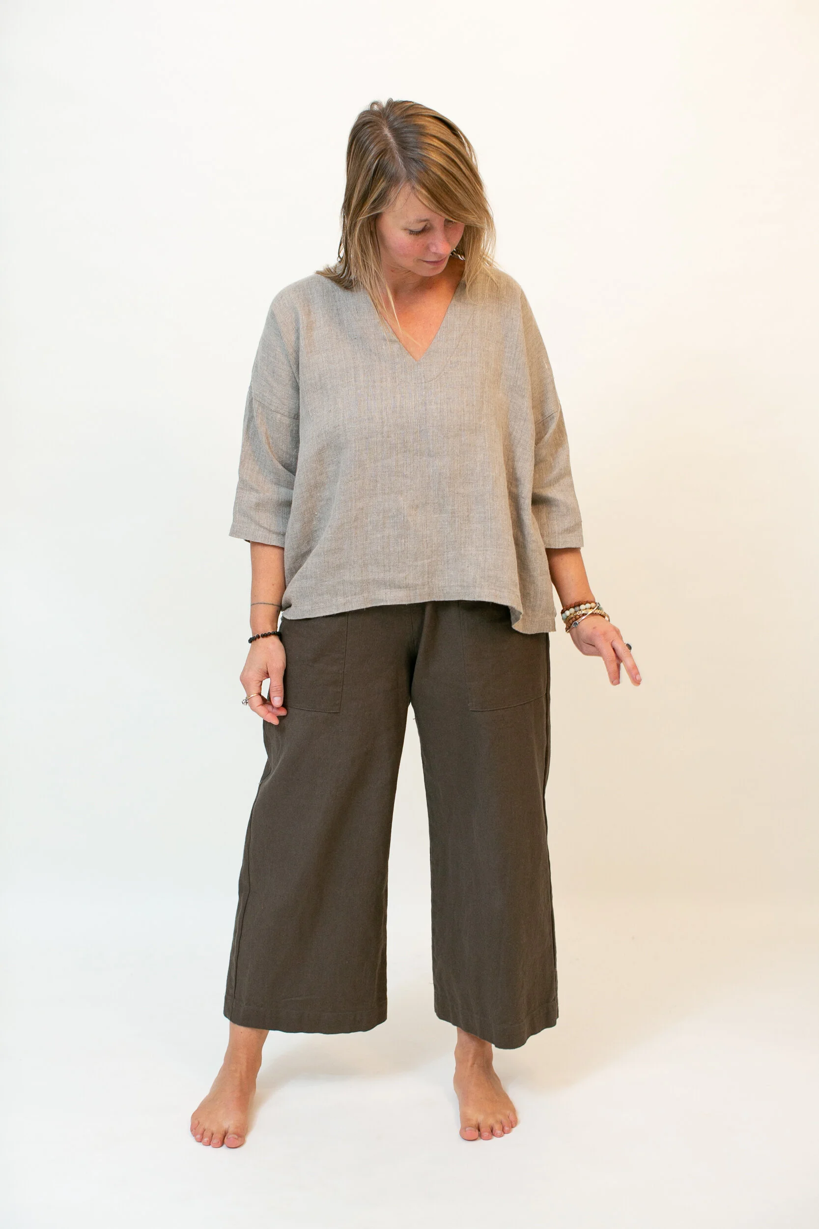 NAIMA Top with 3/4 sleeves
