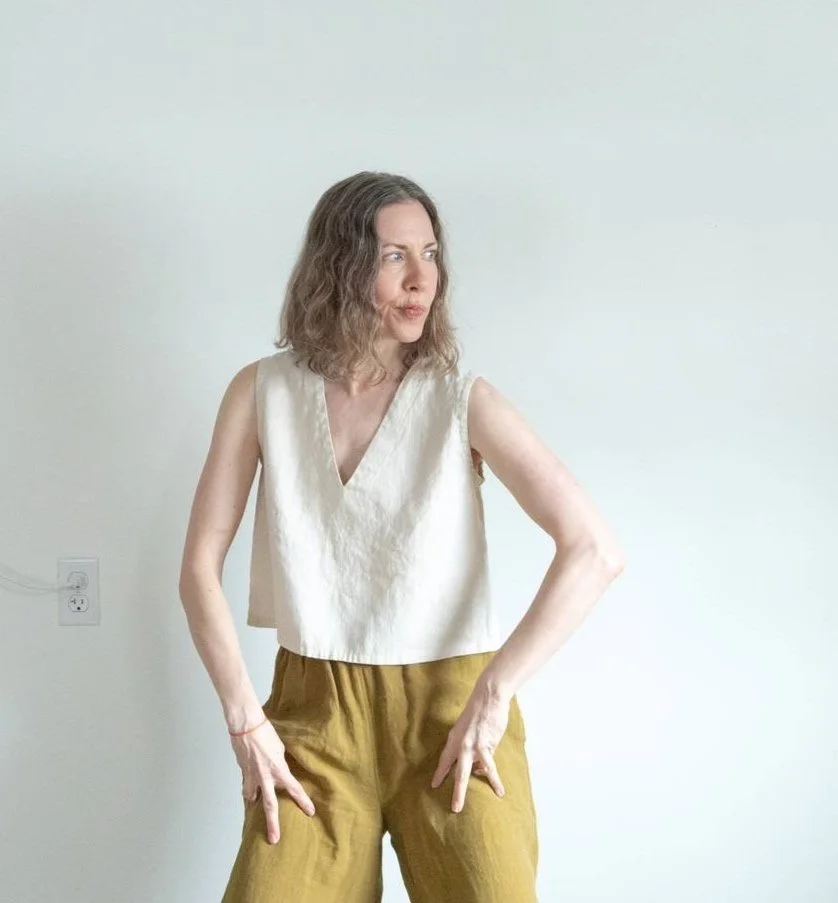 Juliana V-Neck Shell