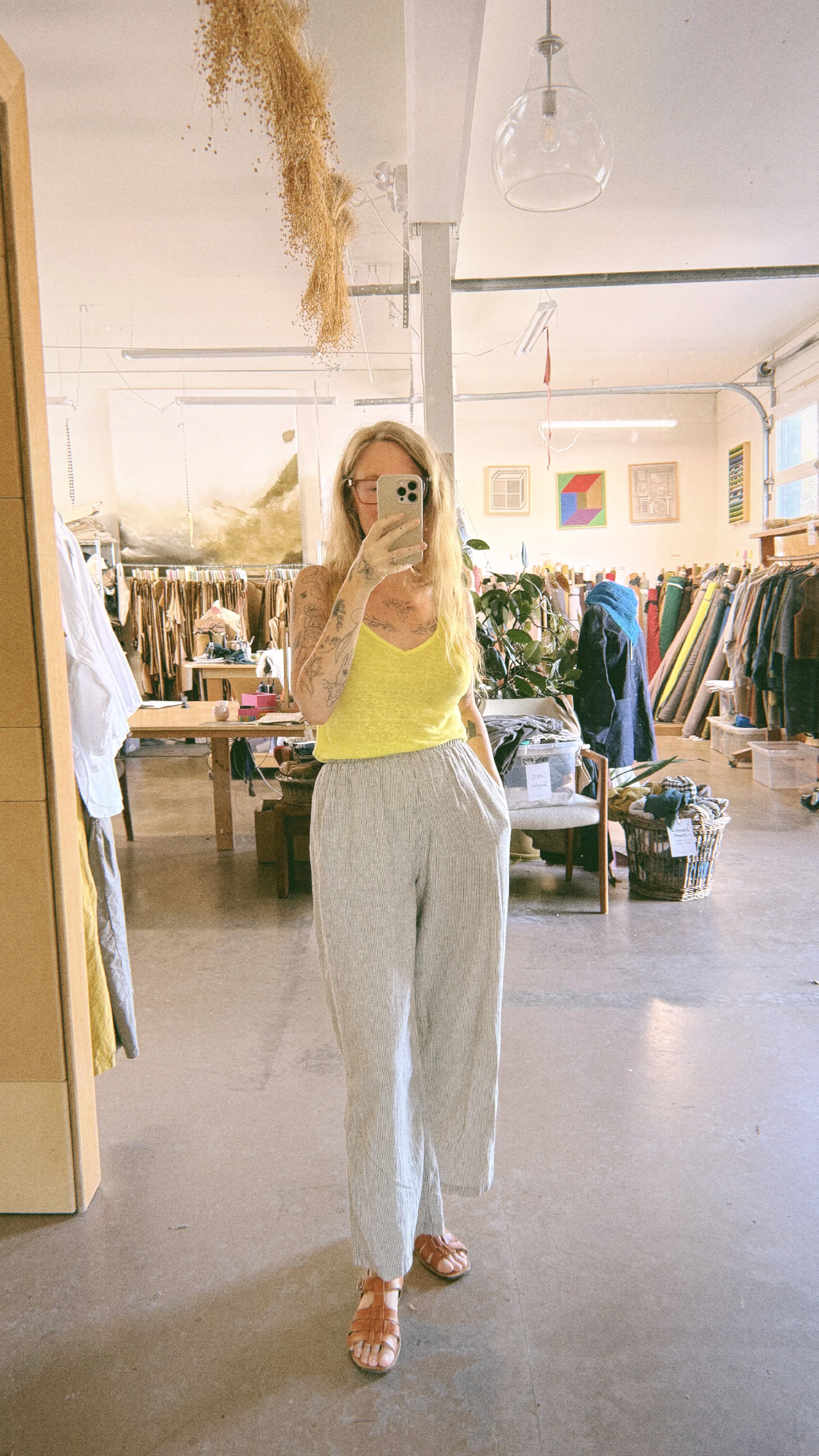 Electric Lemon Veronica Camisole