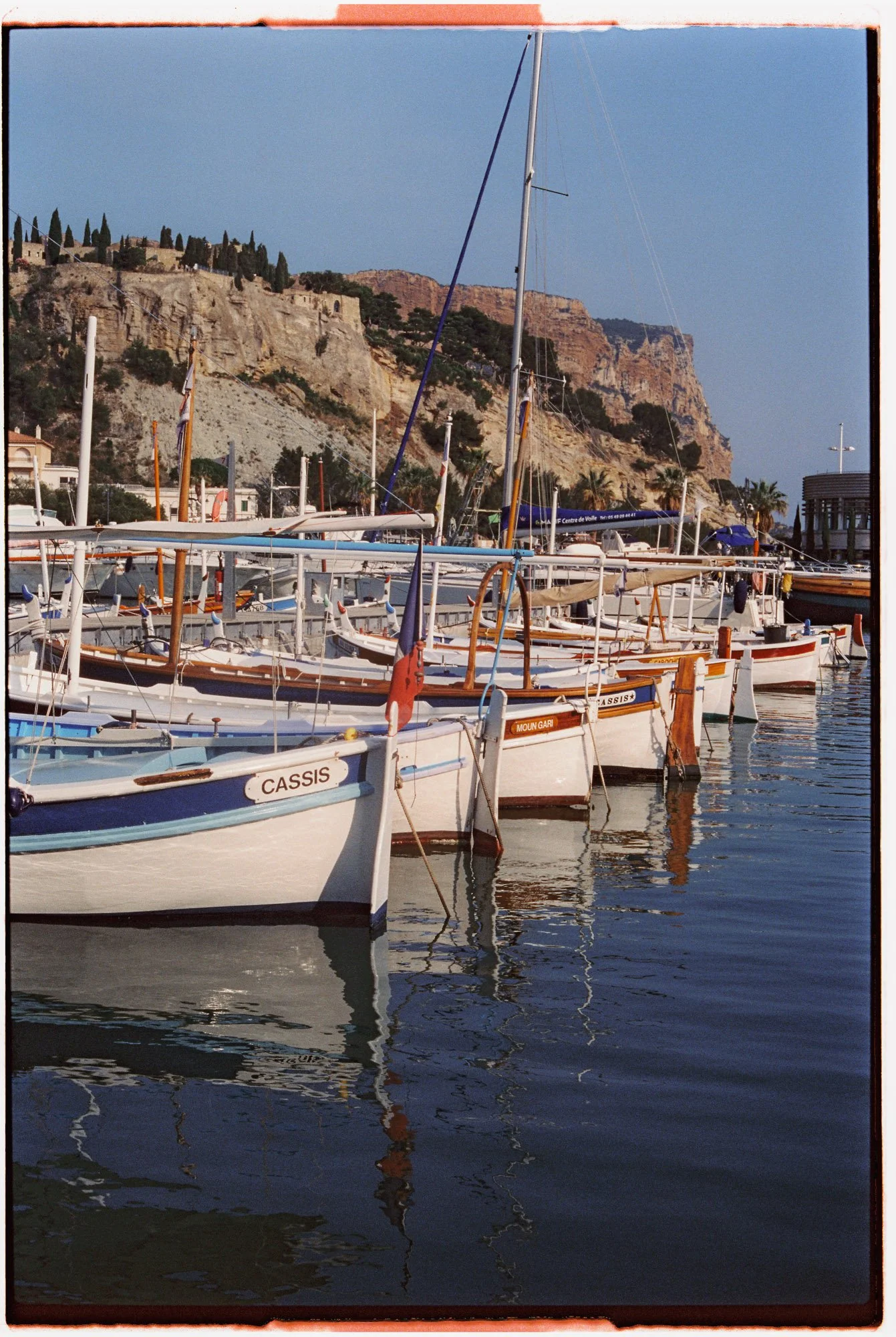 Brandon Martinez - Row of Sailboats - 35mm - Cassis.jpg