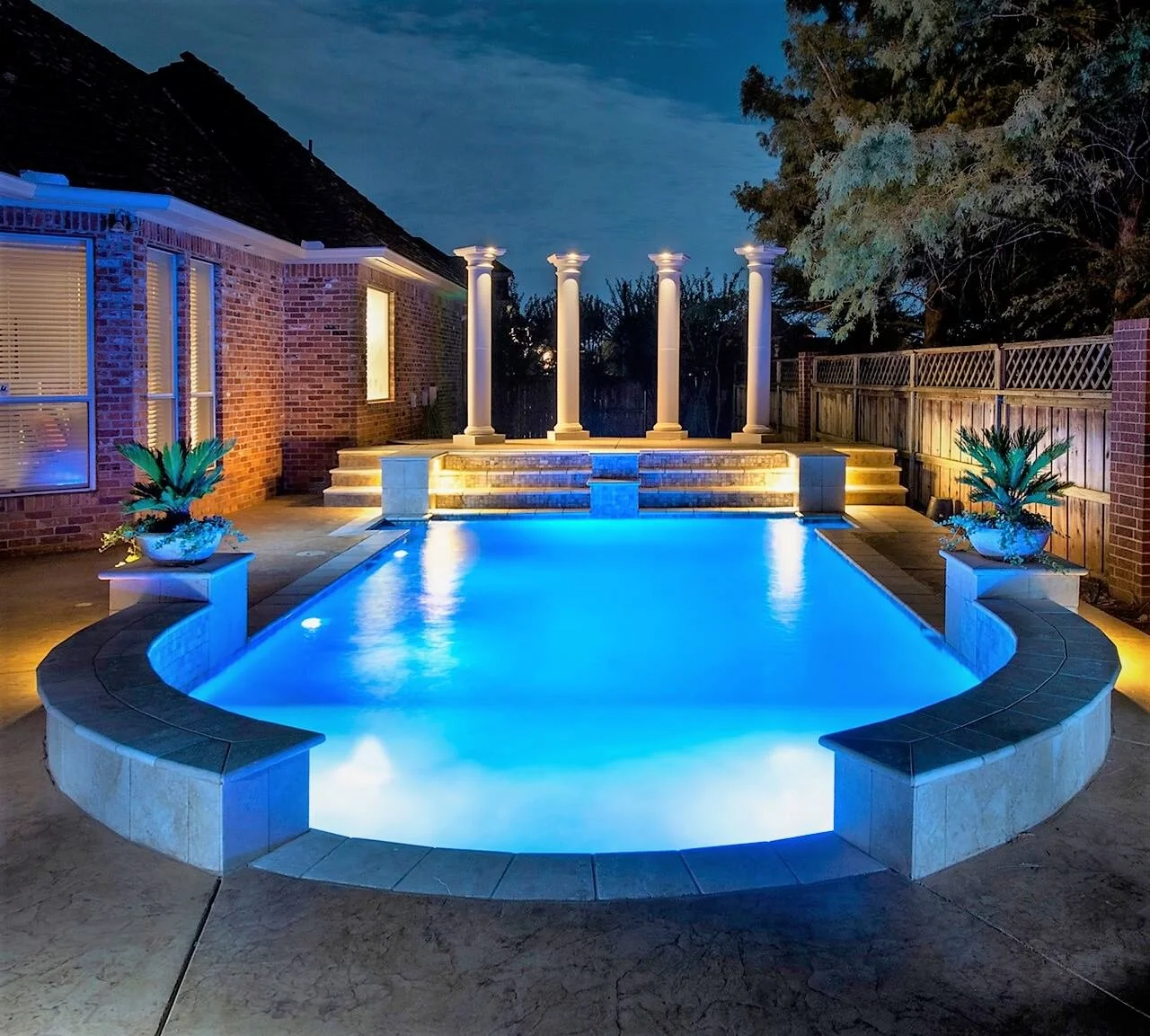 Concrete Pools OKC — Spartan Pool & Patio