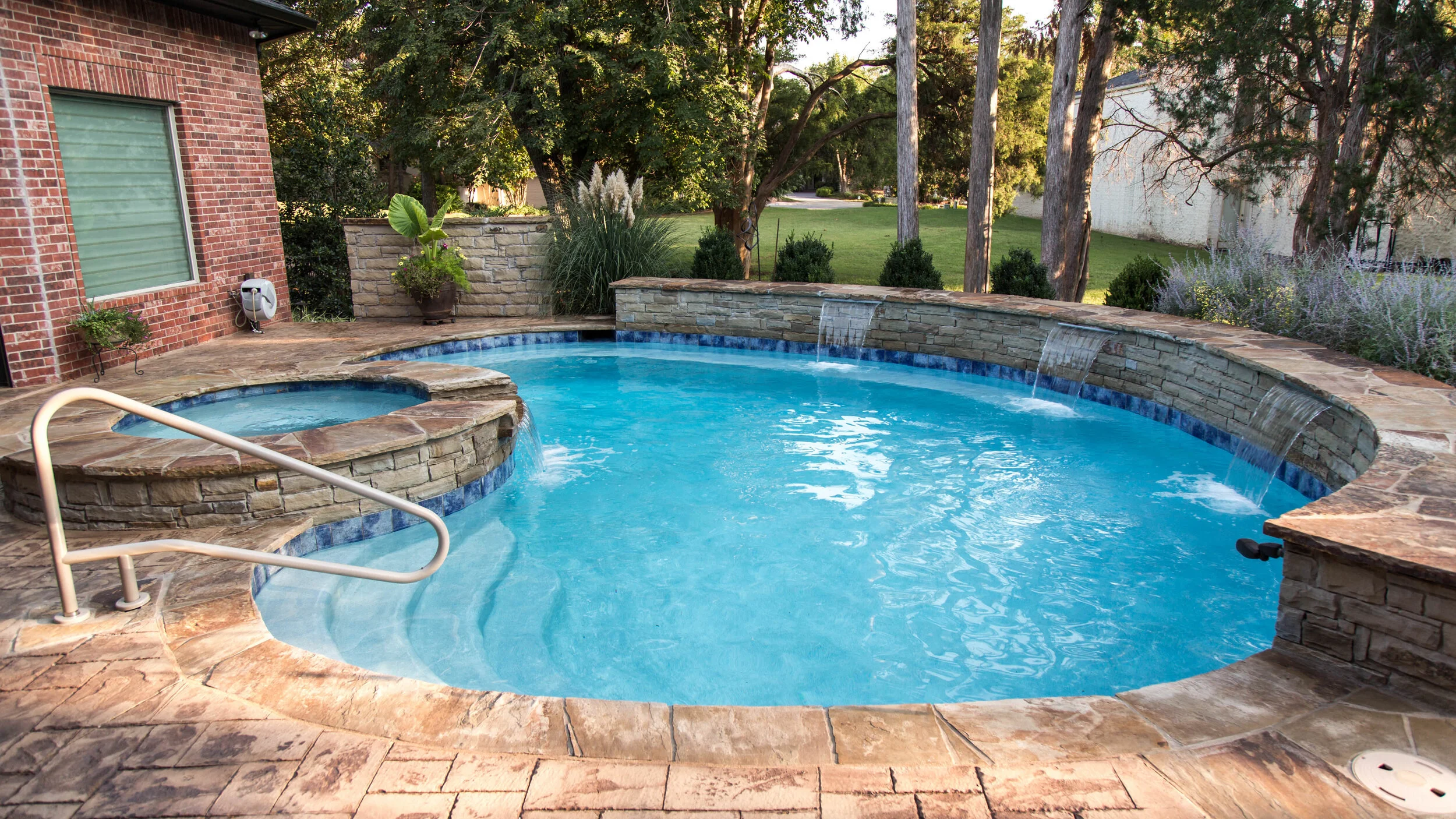 Concrete Pools OKC — Spartan Pool & Patio