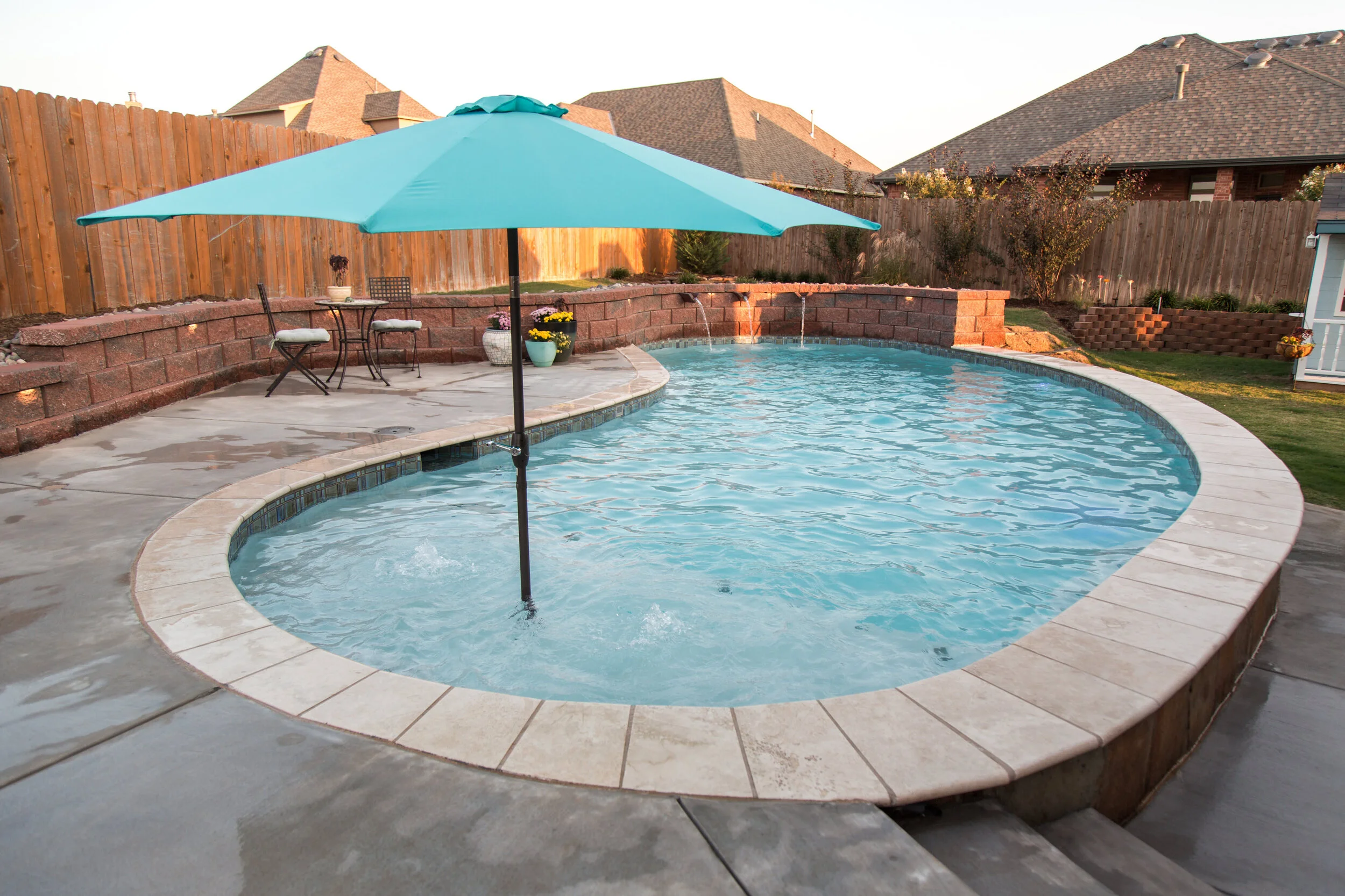 Concrete Pools OKC — Spartan Pool & Patio