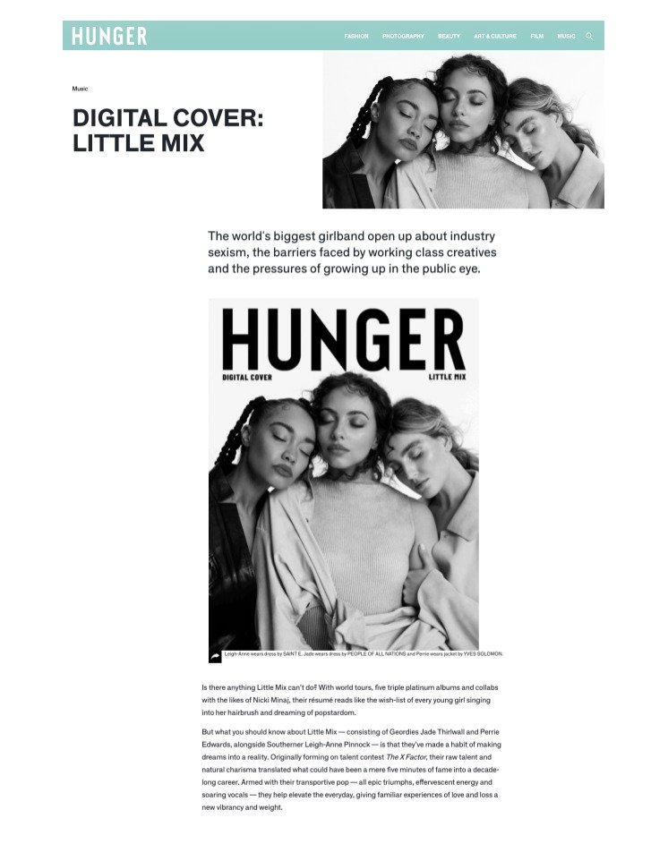 HUNGER TV DIGITAL | MAY 2021 (Copy)