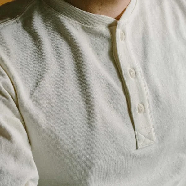 HEAVY BAG HENLEY - NATURAL — Ace 
