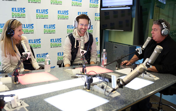 NEW YORK, NY – MAY 12: Julie Lewis, Ryan Lewis and Elvis Duran visit “The Elvis Duran Z100 Morning Show” at Z100 Studio on May 12, 2014 in New York City. (Photo by Robin Marchant/Getty Images)