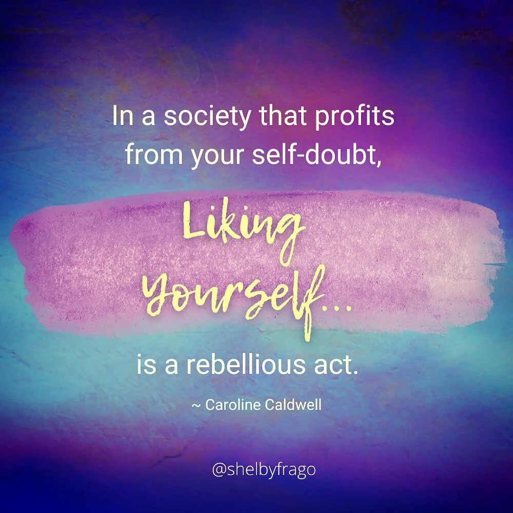 I found these words and they made my soul feel free! I hope they stir magic in you too! 💞🪶
✨🙏❤️🦋🌷✨

#likingyourself #createtonourish #intrepidjoy #shelbyfrago #mentalhealthmatters #soulguidance #bainbridgeisland #wondertracking #artheals #healin