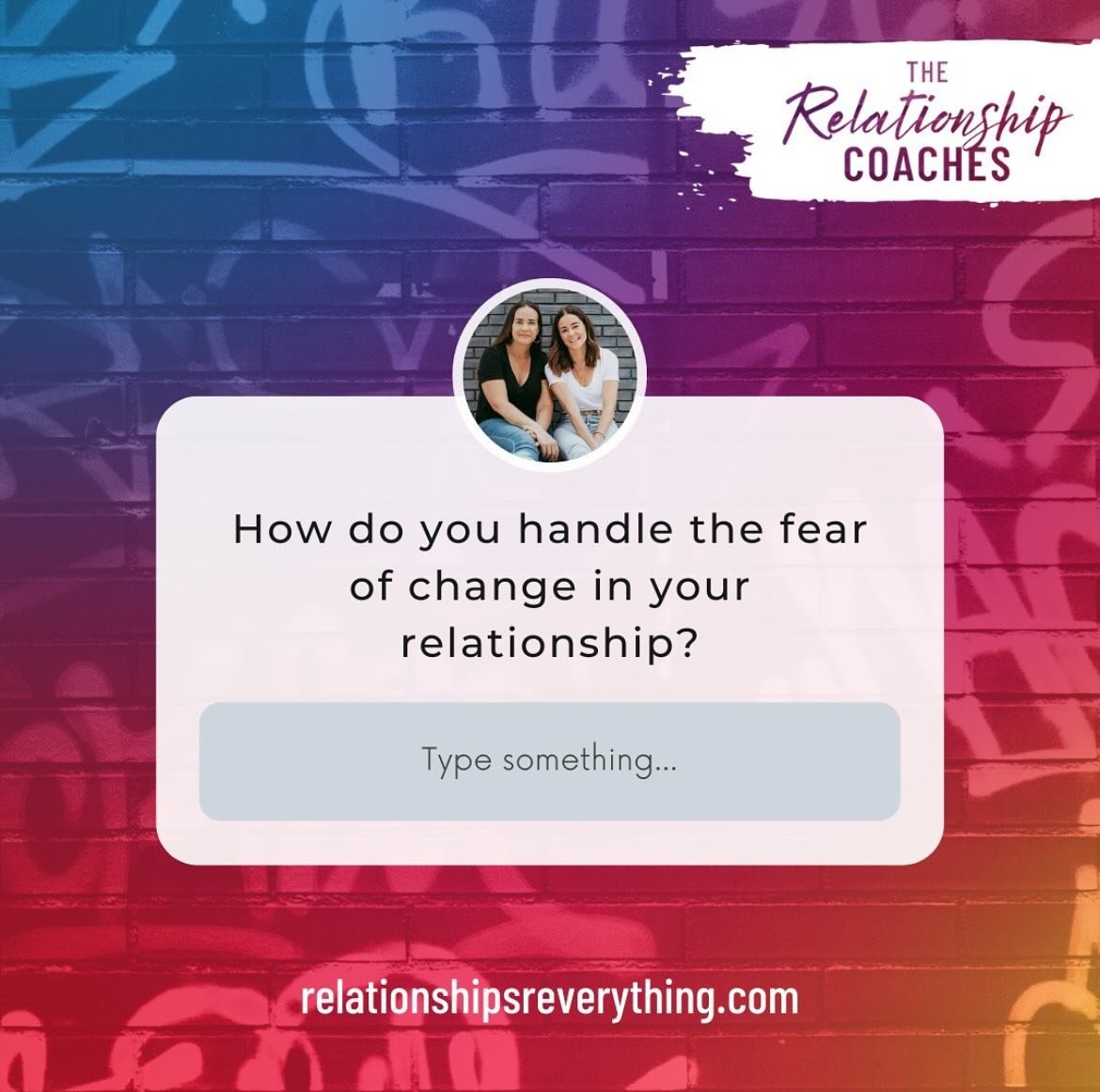 We all know that relationships can be tough. But if there&rsquo;s one thing we&rsquo;ve learned, it&rsquo;s that change is inevitable. 💯

Instead of running away from the scary stuff, face it head-on!

Tough conversations are never easy, but they&rs