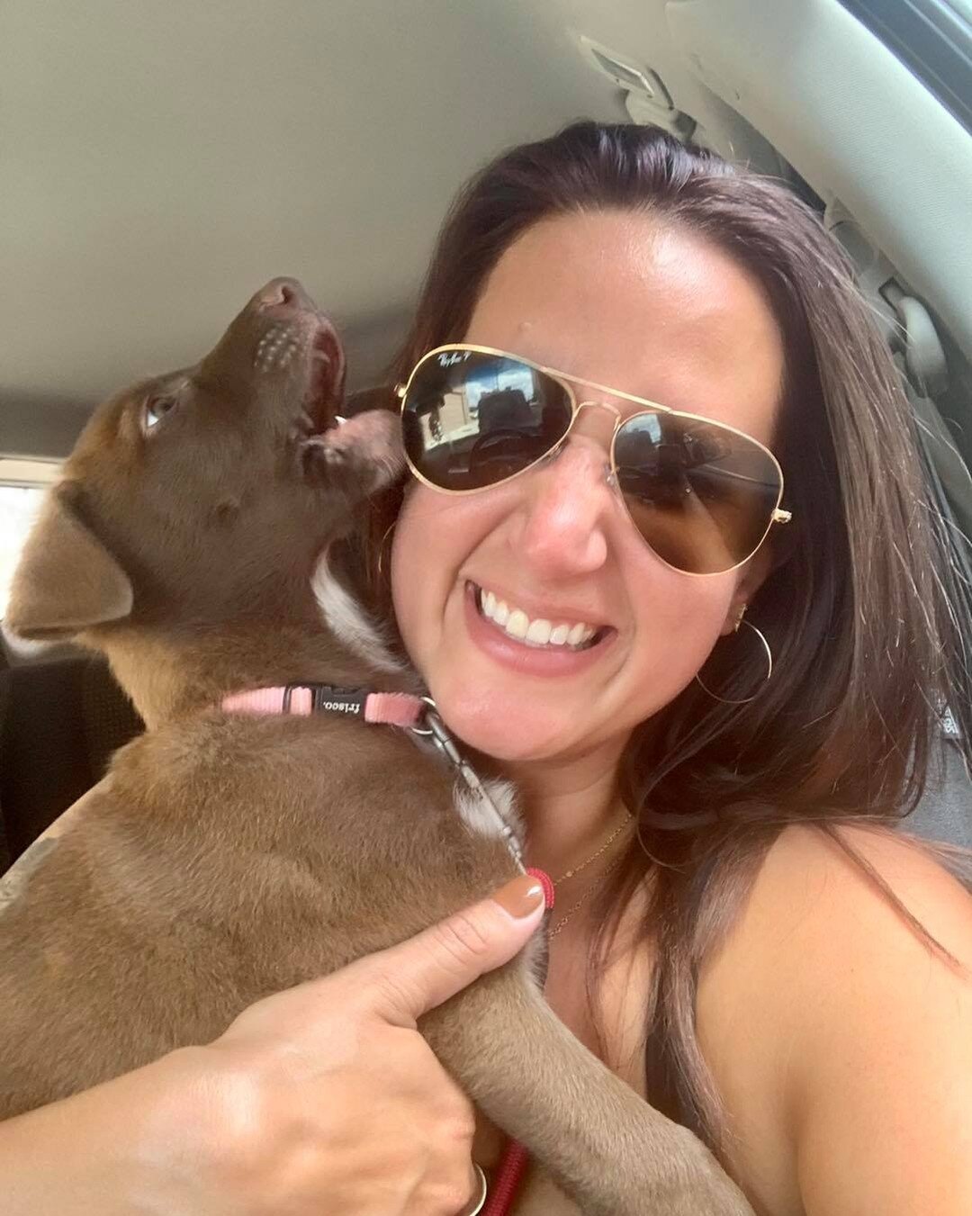 We got this sweet happy tail from Raya, formerly Bonnie, who is living her best life in Colorado! 🏔

&ldquo;I am overjoyed with Bonnie, who I named Raya for the ray of light that she is shining in my life.&rdquo; ☀️

We are so happy for you,  sweet 