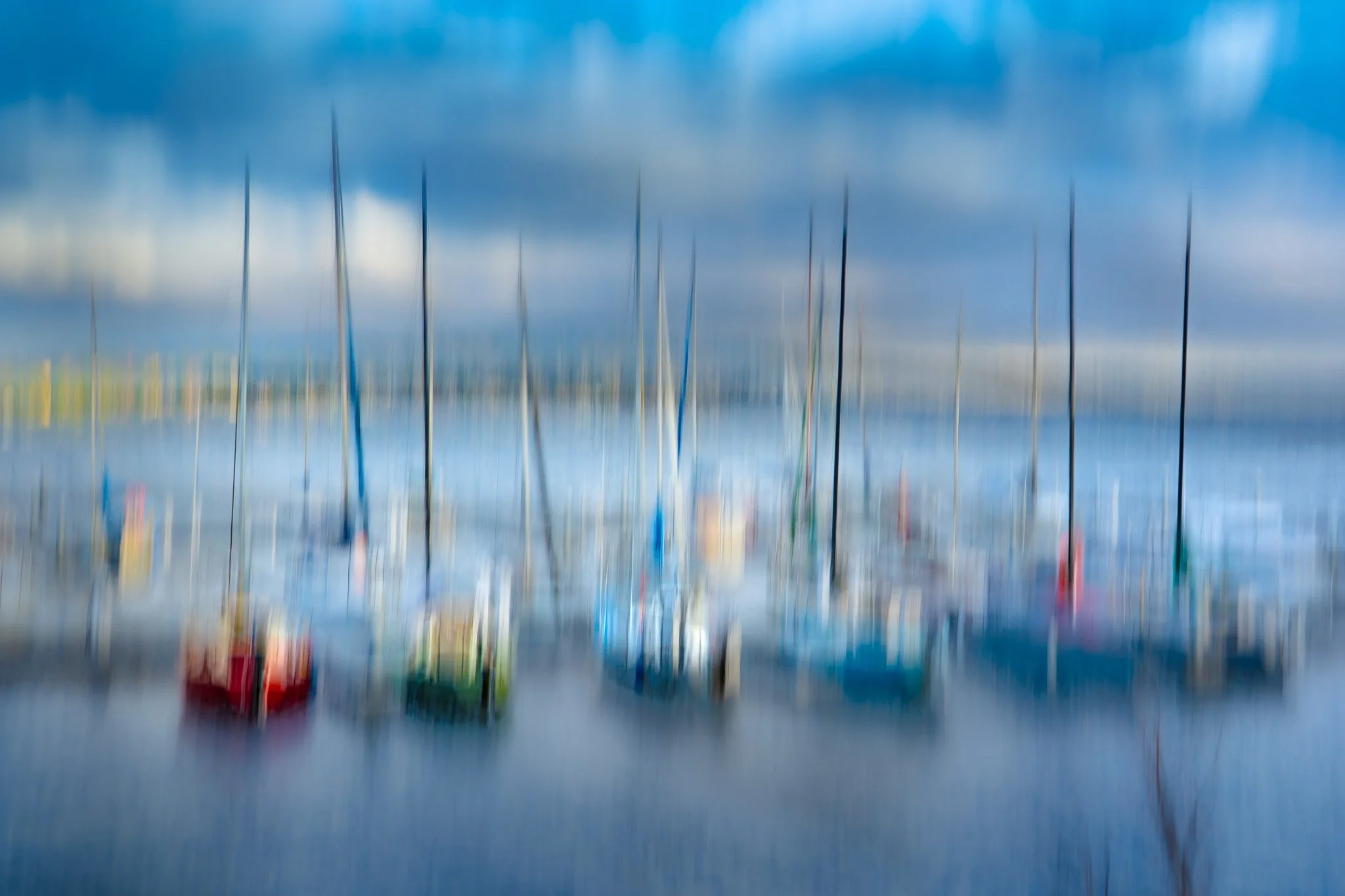 Sailboats 1 - Print