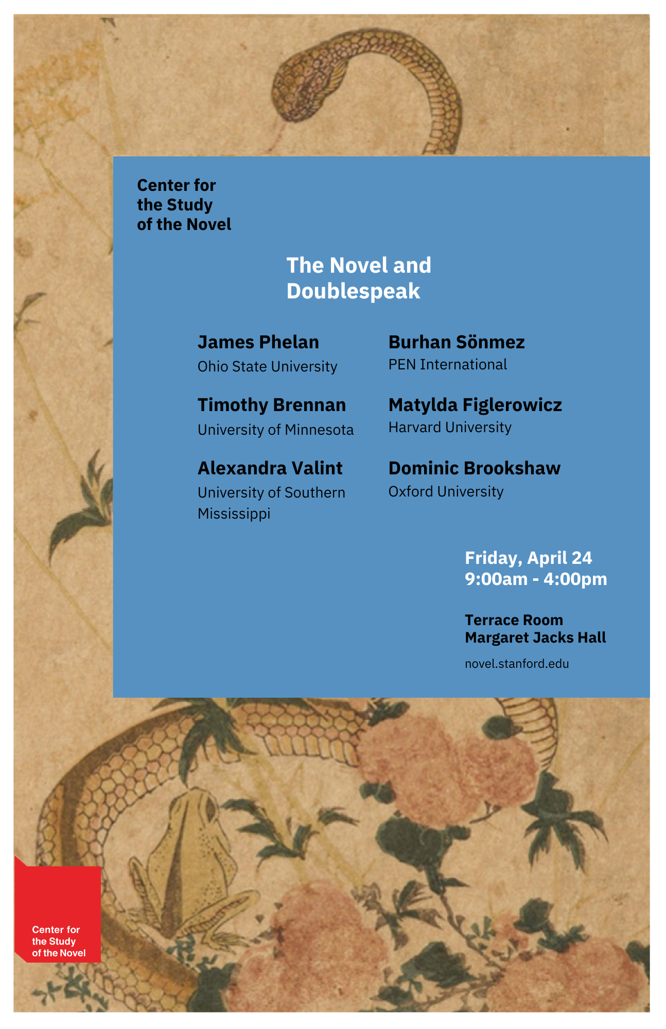 Conference: The Novel and Doublespeak