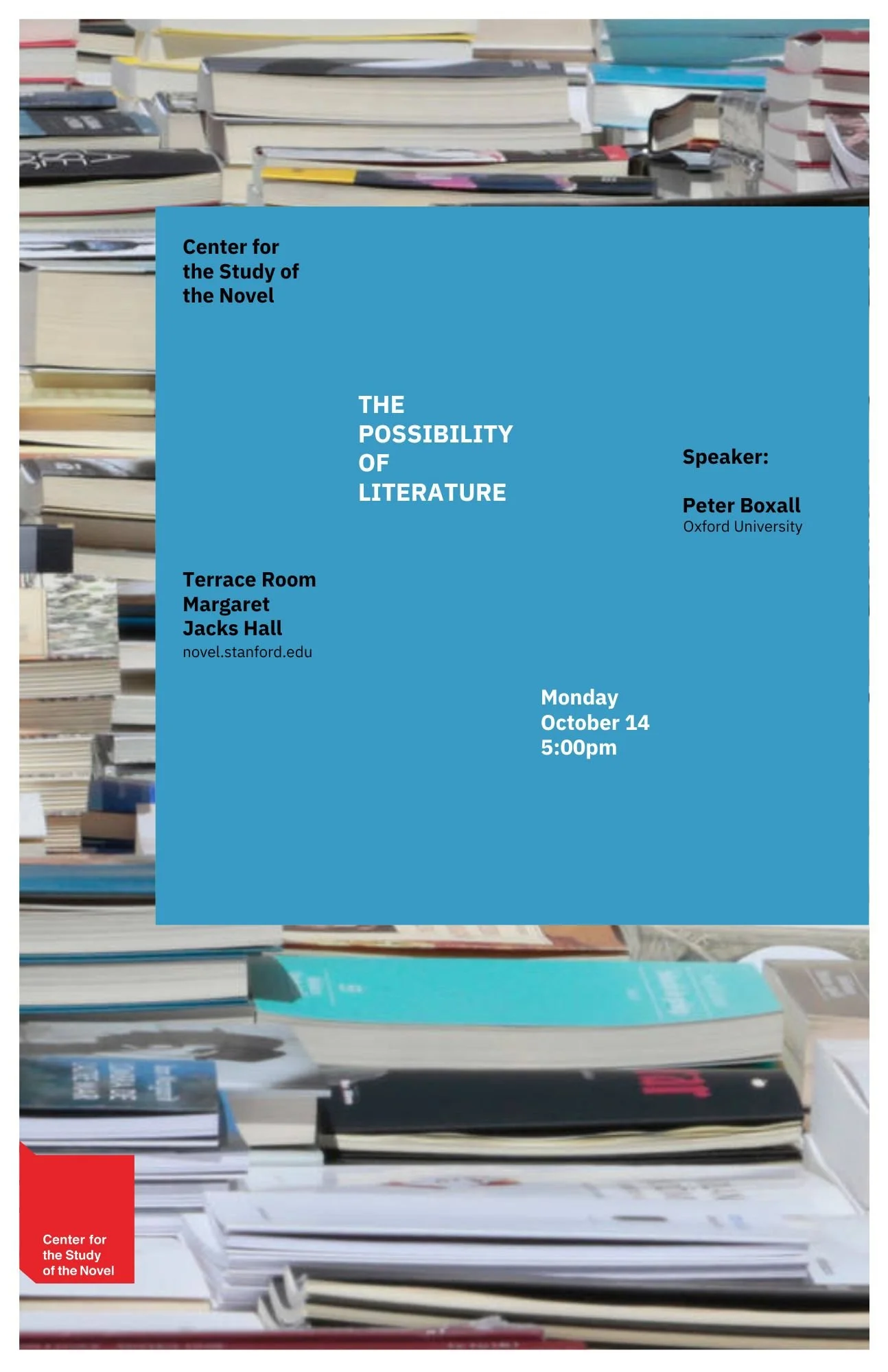 Books at the Center: Peter Boxall