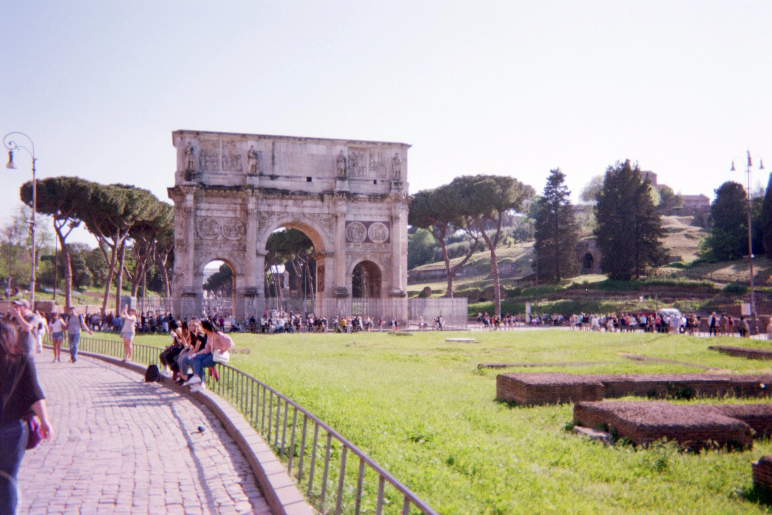   Arch of Constantine (Roman Emperor 306-337 AD)  