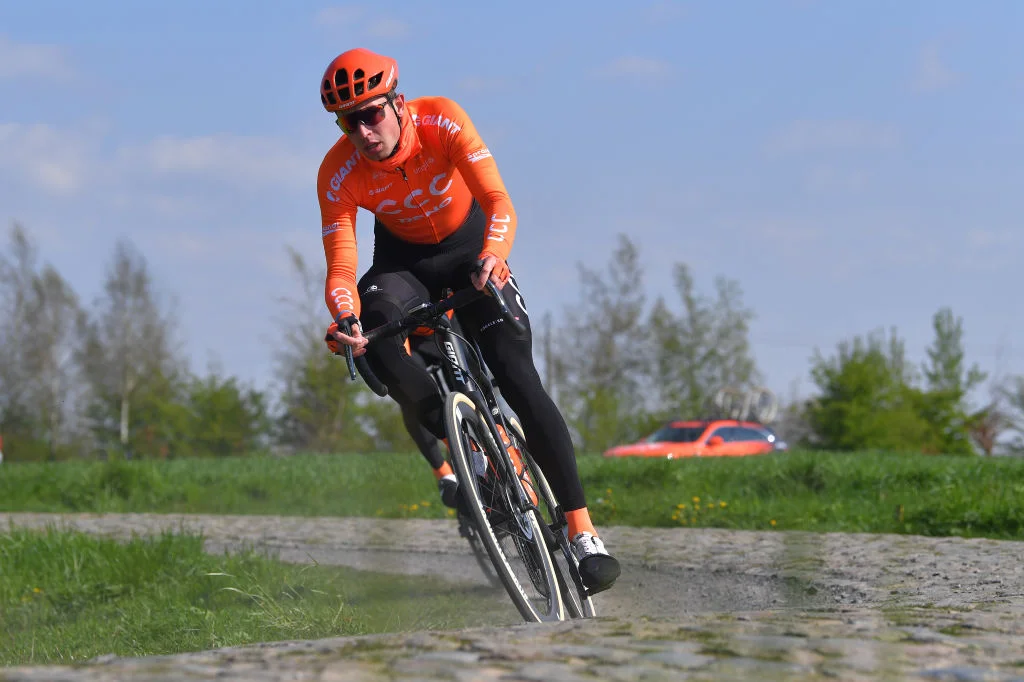 On a training ride ahead of Paris-Roubaix (Getty Images)