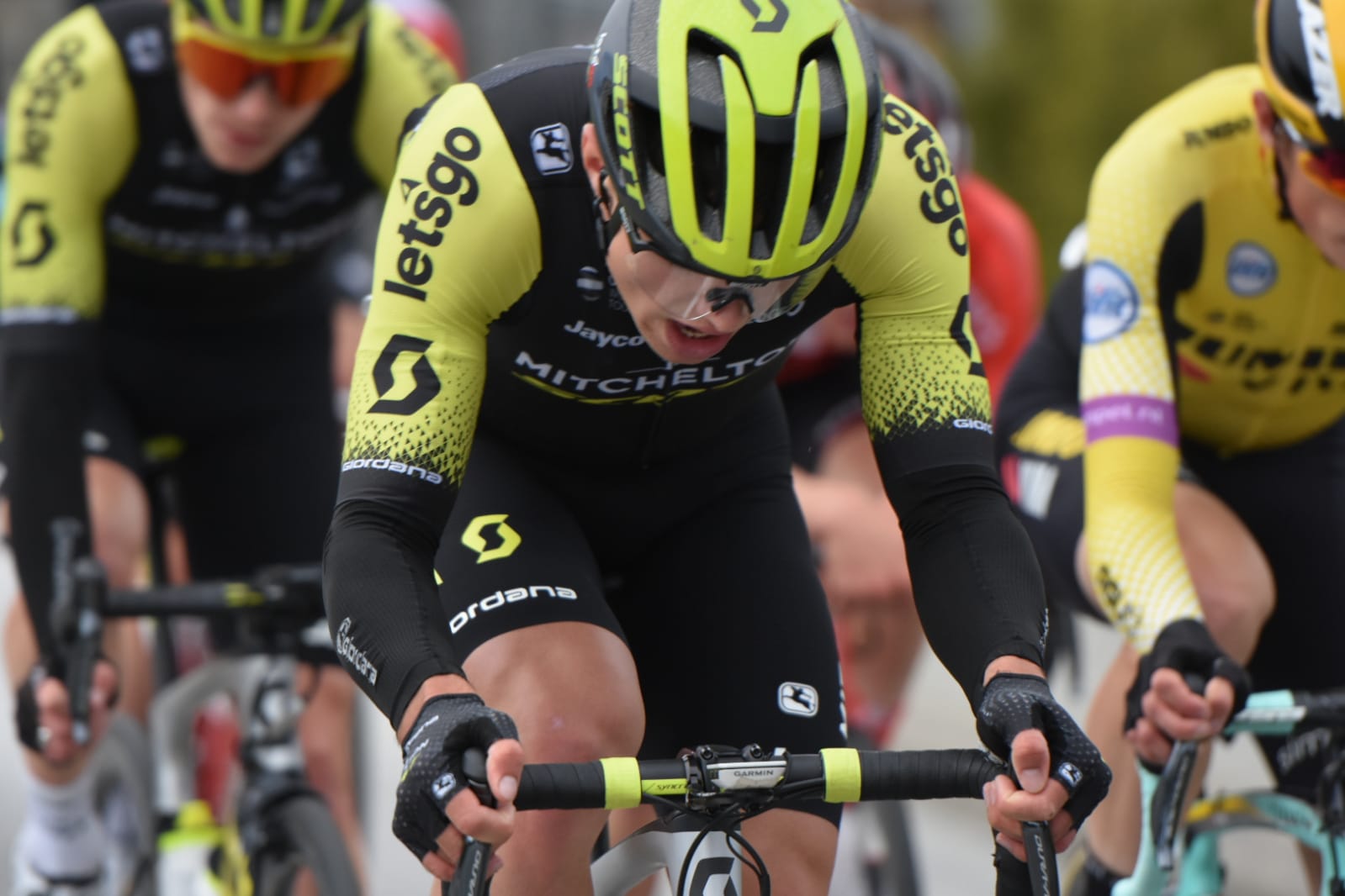 Mitchelton-SCOTT gir alt i Hammer Stavanger (Bilde: Karen M. Edwards)