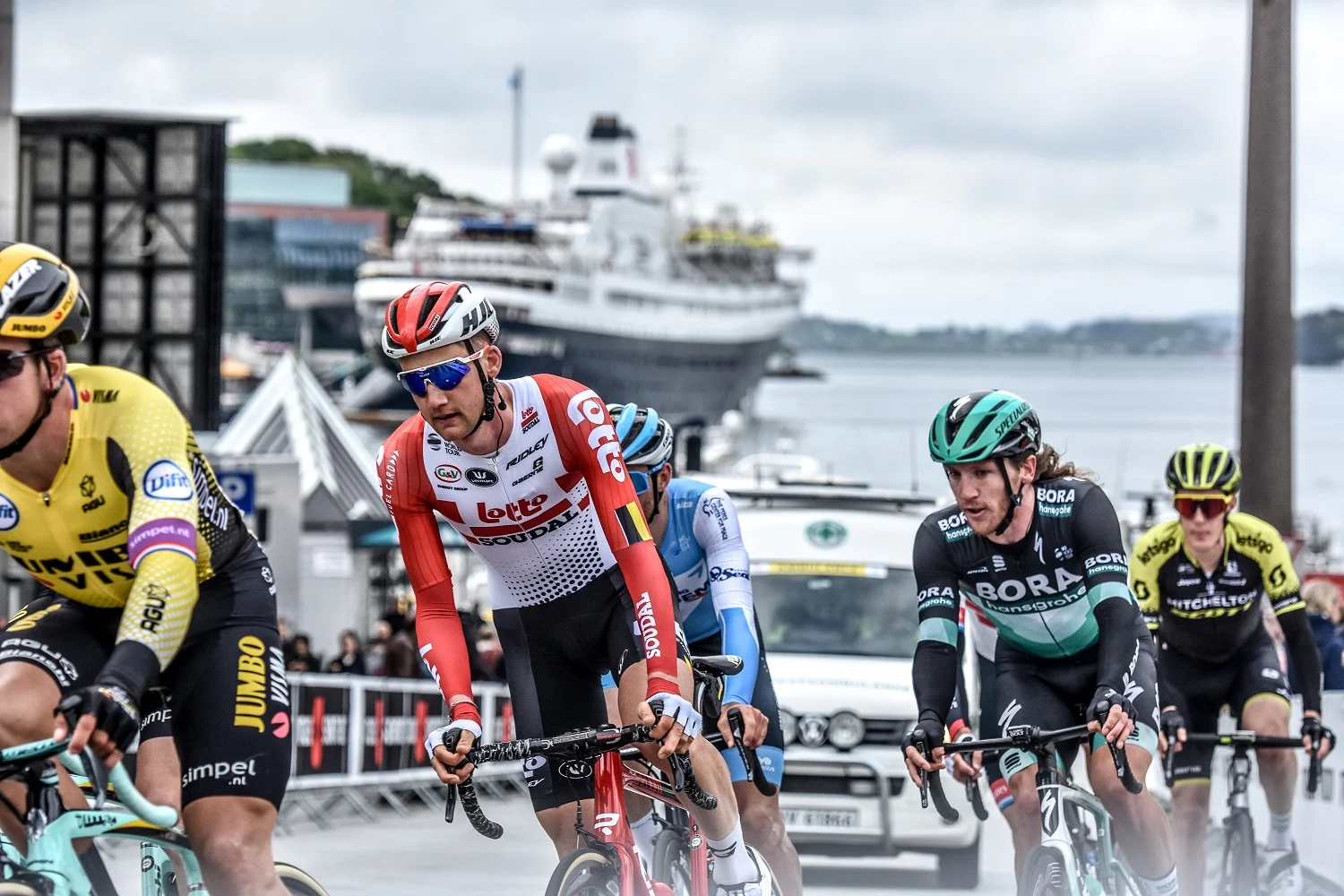 Powering through the finish line in the Hammer Stavanger Sprint 2019