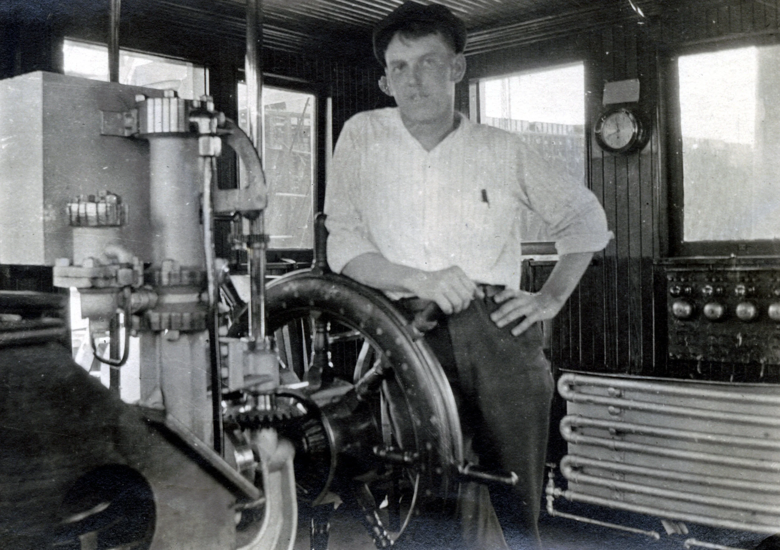 Capt. Billy Allen of the doomed freighter SS William Davock