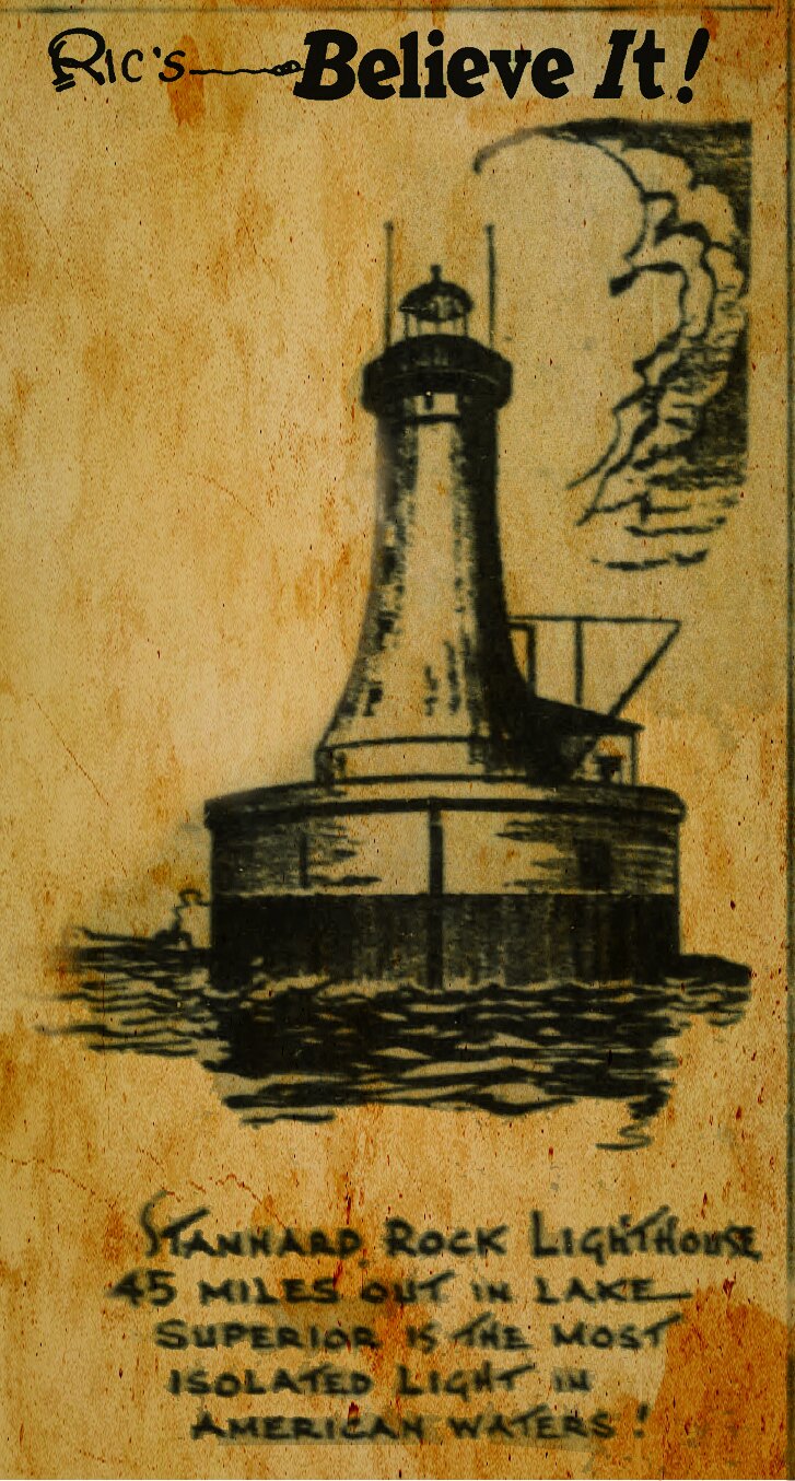 Ric was president of the Great Lakes Lighthouse Keepers Association