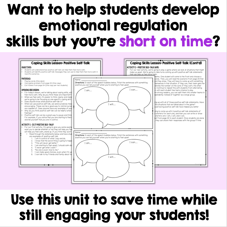 Coping Skills Lessons & Activities For Kids In Grades K-2