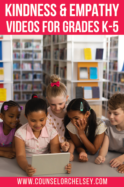 Kindness And Empathy Videos For Elementary School Counselor Chelsey Simple School Counseling Ideas
