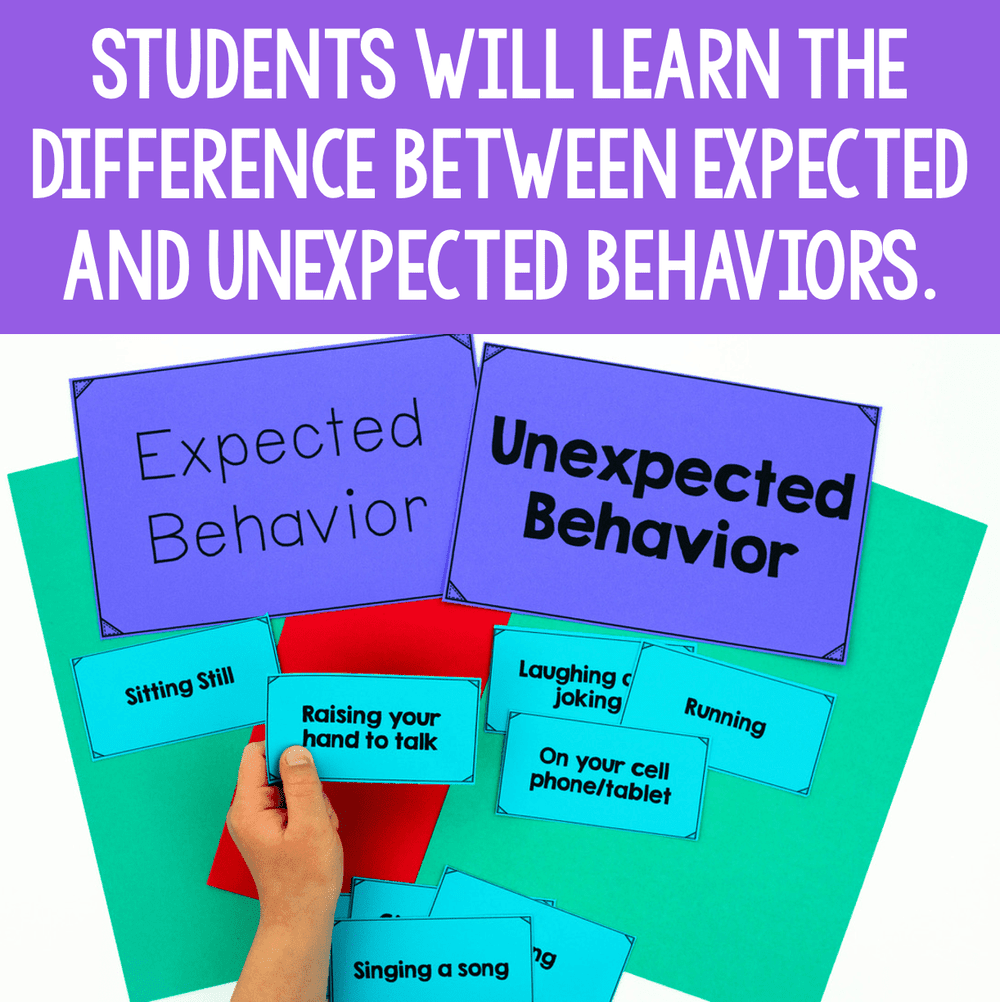 Expected And Unexpected Behavior Activities