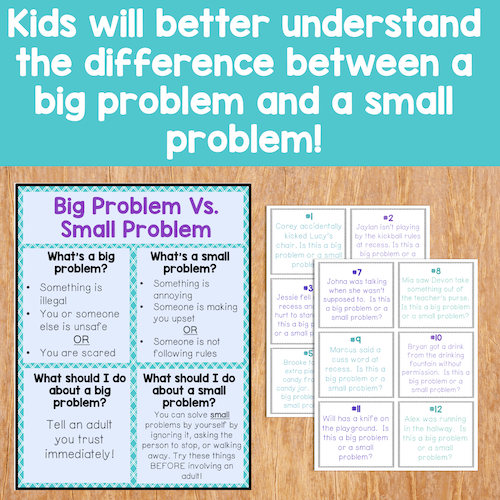 Size Of The Problem Activities For Grades K-2