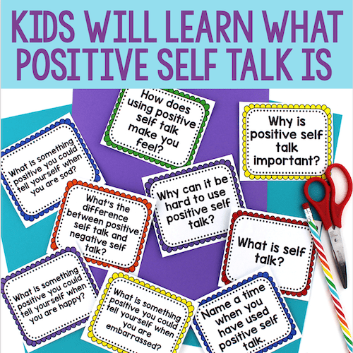Positive Self-Talk Activities For Kids