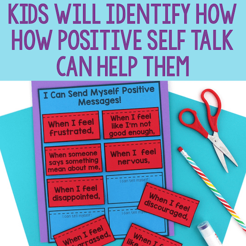 Self Esteem Worksheets For Elementary Kids