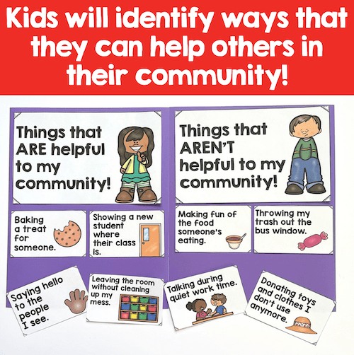Kindness And Citizenship Read Aloud Activities - Just Help!