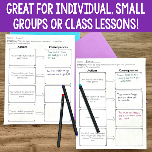 20 Responsible Decision Making SEL Worksheets For Kids