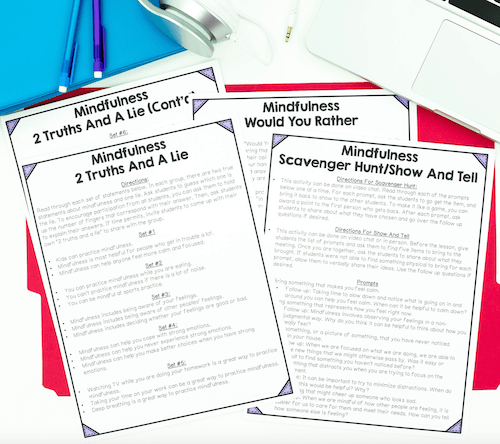 SEL Games For Virtual And In Person Lessons