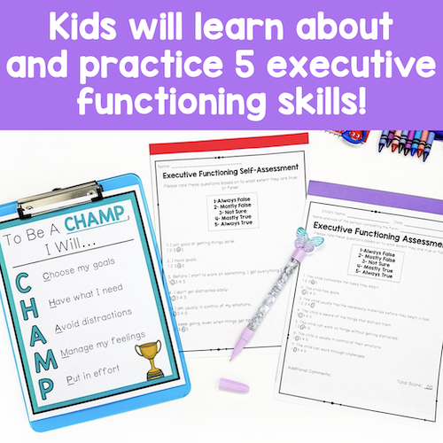 Parent Handouts For Executive Functioning & School Success